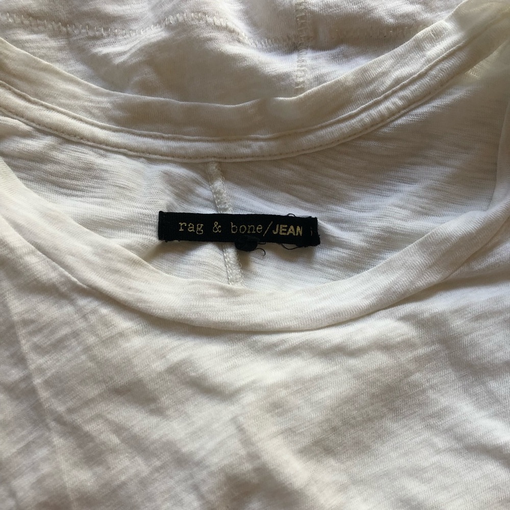 rag & bone white t shirt